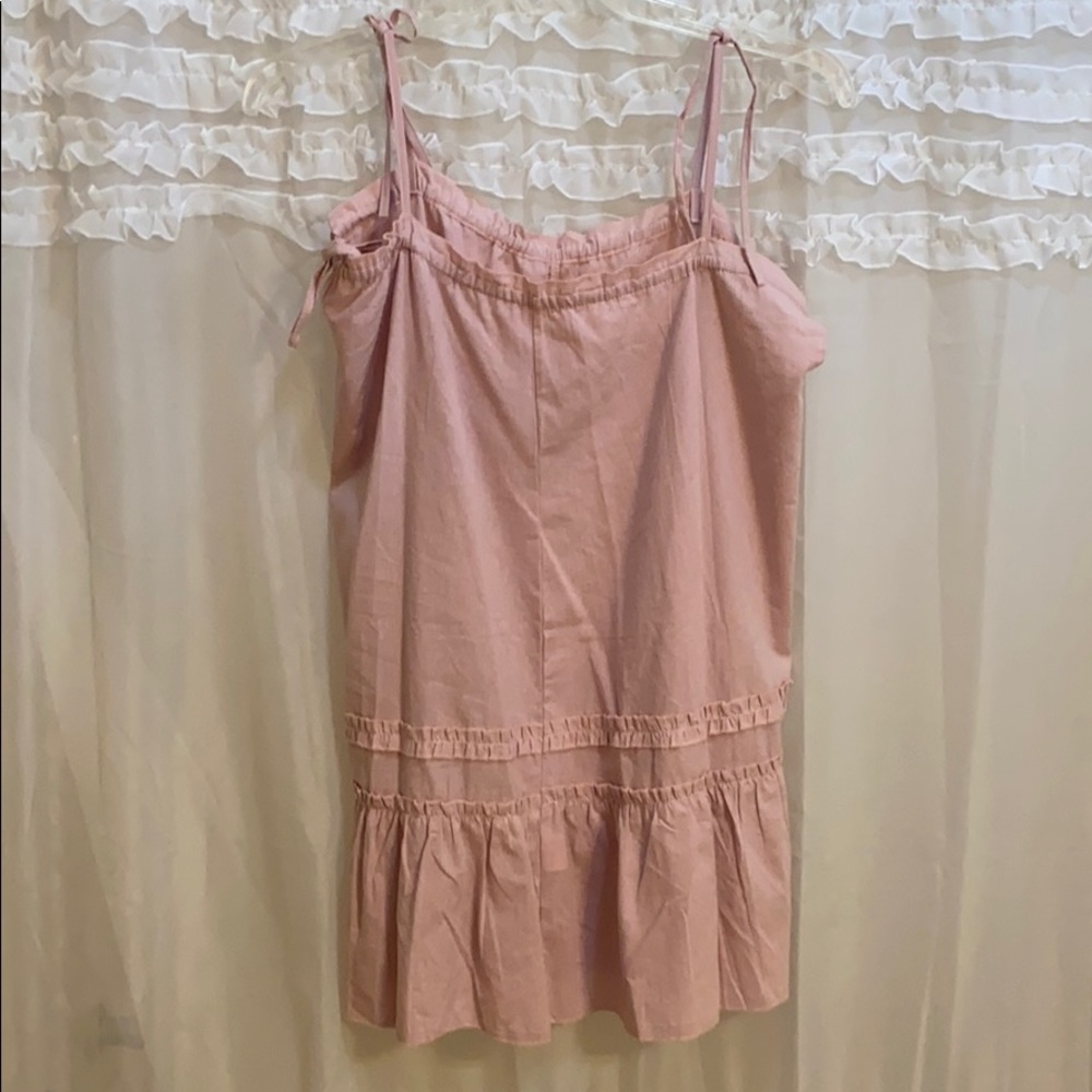 Everkaki pink mini dress